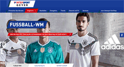 Desktop Screenshot of intersport-geyer.de