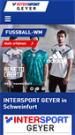 Mobile Screenshot of intersport-geyer.de